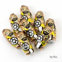 Additional picture of Chanukah Maccabees Milk Chocolate 8-pack OU-D