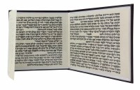 Additional picture of Leather Parshas HaKetores Mehudar Tri Fold Edut Mizrach