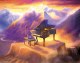 Mouse Pad Sunset at Piano