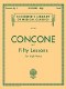 50 Lessons, Op. 9 - High