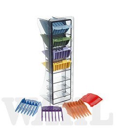 wahl colour coded attachment comb set