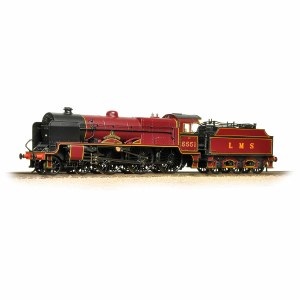Bachmann OO 31-215 LMS 5XP 'Patriot' 5551 'The Unknown Warrior' LMS Lined Crimson
