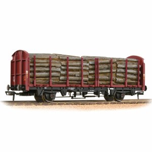 Bachmann OO 38-301A BR OTA Timber Wagon EWS - Includes Wagon Load