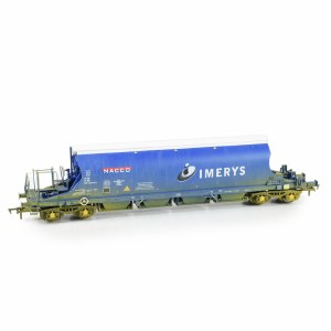 EFE Rail OO E87026 JIA Nacco Wagon Imerys Blue [W - light]