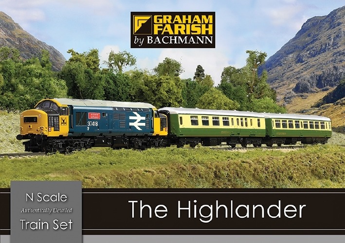the highlander digital train set