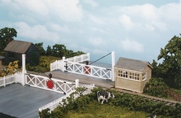 Wills Kits Ss56 Level Crossing Gates Including Pedestrian Wicket Gates Model Railways Direct