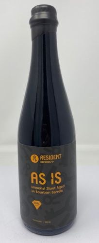 Resident Brewing Co. As Is Imperial Stout Barrel-Aged
