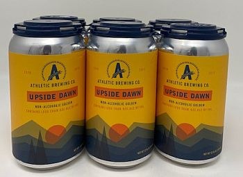 Athletic Brewing Upside Dawn  Golden Ale-Non Alcoholic