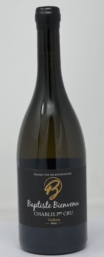 Caves Baptiste Bienvenu 2022 Vaillons, Premier Cru Chablis