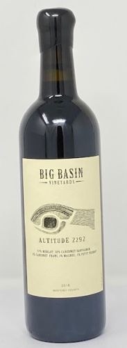 Big Basin Vineyards 2018 Altitude 2292 Red Blend