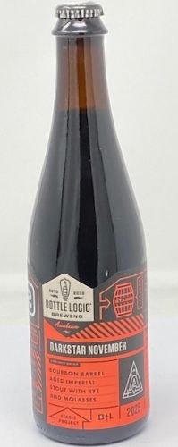 Bottle Logic Brewing Co. Darkstar November 2025 Barrel-Aged