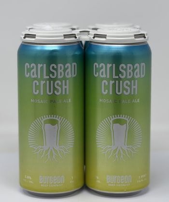 Burgeon Beer Co. Carlsbad Crush, Mosaic Pale Ale