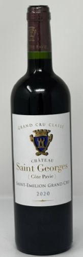 Chateau Saint Georges Cote Pavie 2020 Bordeaux