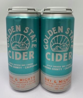 Golden State Dry & Mighty Non Alcoholic Cider