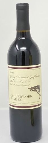 Groundwork Wine Co. 2023 Old Potreo Vineyard, Dry Farmed Zinfandel