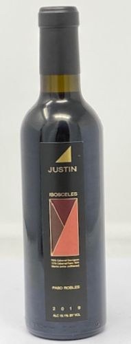 Justin 2019 Isosceles Half Bottle Red Blend