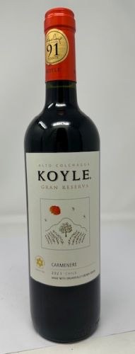 Koyle 2021 Gran Reserva Carmenere
