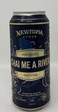 Newtopia Cyder Chai Me a River Cider