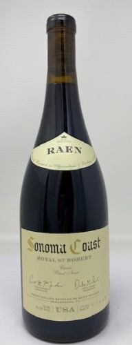 Raen 2023 Royal Robert Pinot Noir San Diego Wine Beer