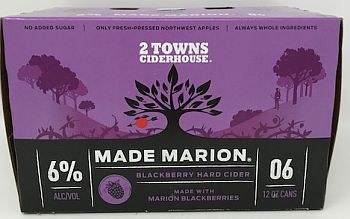 2 Towns Ciderhouse Made Marion Cider