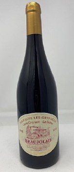 Domaine Les Gryphees 2022 Cuvee Centenaire, Les Balmes Beaujolais Domaine Les Gryphees 2022 Cuvee Centenaire, Les Balmes Beaujolais