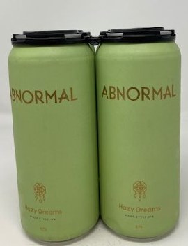 Abnormal Beer Co. Hazy Dreams Hazy IPA Abnormal Beer Co. Hazy Dreams Hazy IPA