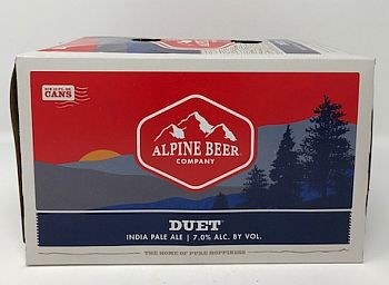 Alpine Beer Co. Duet IPA Alpine Beer Co. Duet IPA