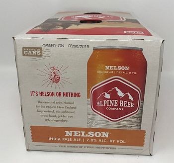 Alpine Beer Co. Nelson IPA Alpine Beer Co. Nelson IPA