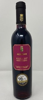 Alvear NV  1927 Pedro Ximenez  Solera