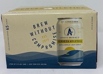 Athletic Brewing Athletica Lager Non Alcoholic Athletic Brewing Athletica Lager Non Alcoholic