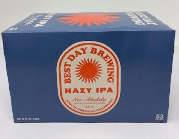 Best Day Brewing Hazy Non Alcoholic Best Day Brewing Hazy Non Alcoholic