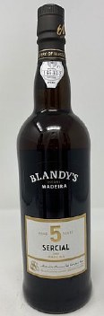 Blandy's Non Vintage Sercial, 5 year Madeira