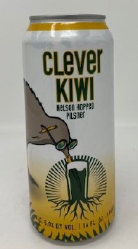 Burgeon Beer Co. Clever Kiwi Pilsner