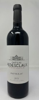 Chateau Pedesclaux 2015 Bordeaux