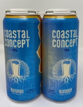 Burgeon Beer Co/Pizza Port Brewing Co. Coastal Concept West Coast IPA Burgeon Beer Co/Pizza Port Brewing Co. Coastal Concept West Coast IPA