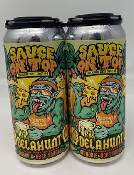 Delahunt Brewing Sauce on Top West Coast IPA Delahunt Brewing Sauce on Top West Coast IPA