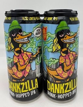 Duck Foot Brewing Co. Dankzilla Dank-Hopped IPA Duck Foot Brewing Co. Dankzilla Dank-Hopped IPA