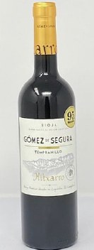 Bodegas Gomez de Segura 2021 Mitxarro Tempranillo