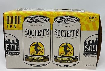 Societe Brewing Co. Roustabout West Coast DIPA Societe Brewing Co. Roustabout West Coast DIPA