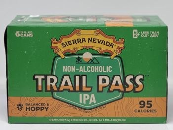 Sierra Nevada Trail Pass Non Alcoholic IPA Sierra Nevada Trail Pass Non Alcoholic IPA