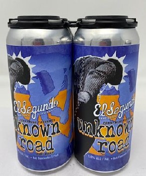 El Segundo Brewing Co. /Pennywise Unknown Road Golden Ale El Segundo Brewing Co. /Pennywise Unknown Road Golden Ale