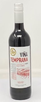 Vina Temprana By Bodegas Aragonesas 2024 Old Vines Garnacha
