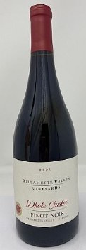 Willamette Valley Vineyards 2021 Whole Cluster Pinot Noir Willamette Valley Vineyards 2021 Whole Cluster Pinot Noir