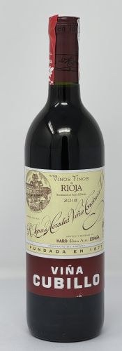 Vina Cubillo By R. Lopez de Heredia Vina Tondonia 2018 Red Blend
