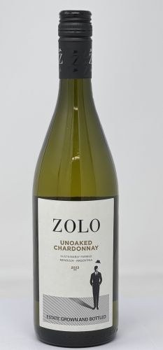 Zolo 2023 Unoaked Chardonnay