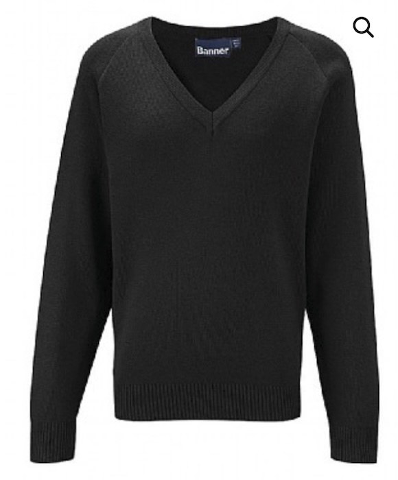 Banner Black Knit Jumper 44