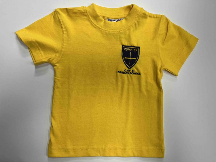 Compton T-Shirt 34 Yellow