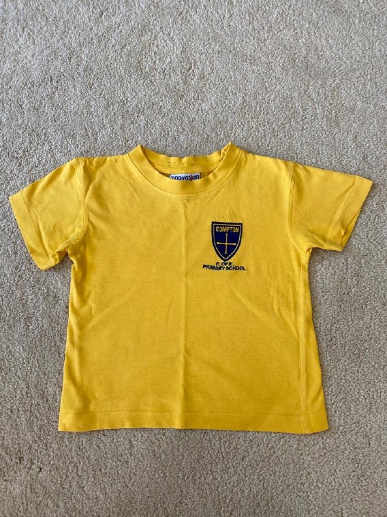 Compton T-Shirt 32 Yellow