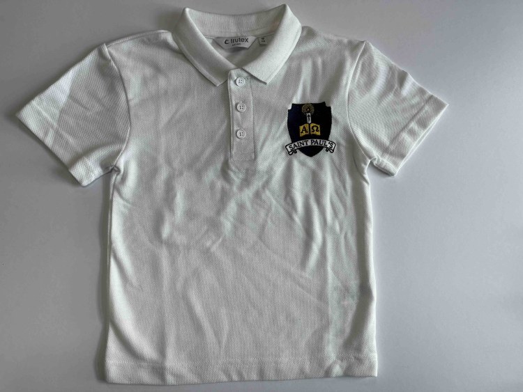 St Pauls Polo Shirt 7/8 Years