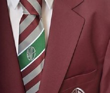 Eggbuckland Tie Red- Bantham